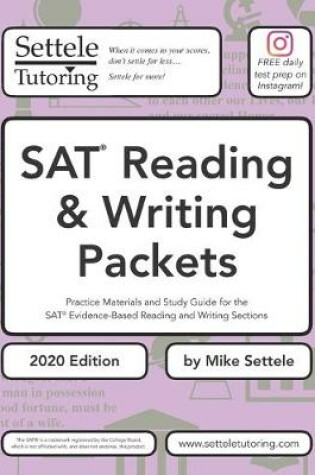 Cover of SAT Reading & Writing Packets (2020 Edition)