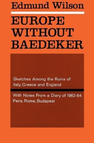 Cover of Europe Without Baedeker
