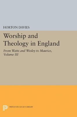 Book cover for Worship and Theology in England, Volume III