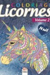 Book cover for Coloriage Licornes 2 - Nuit