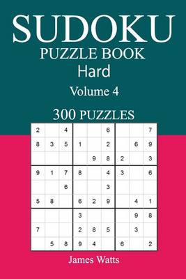 Book cover for 300 Hard Sudoku Puzzle Book