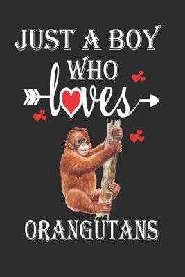 Book cover for Just a Boy Who Loves Orangutans