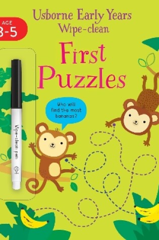 Cover of Early Years Wipe-Clean First Puzzles