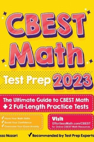 Cover of CBEST Math Test Prep