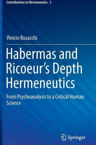 Cover of Habermas and Ricoeur's Depth Hermeneutics