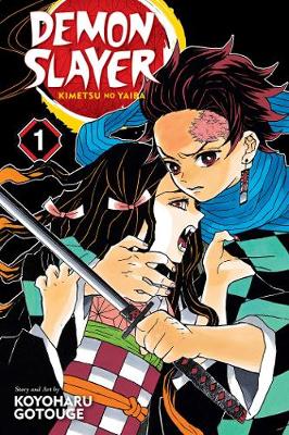 Book cover for Demon Slayer: Kimetsu no Yaiba, Vol. 1