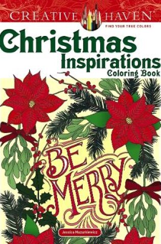 Cover of Creative Haven Christmas Inspirations Coloring Book