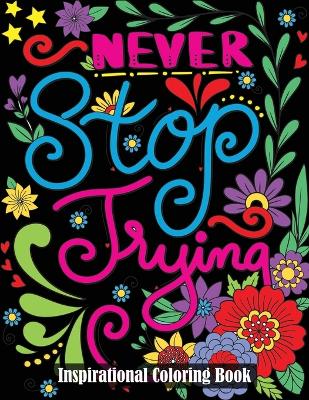 Book cover for Inspirational Coloring Book