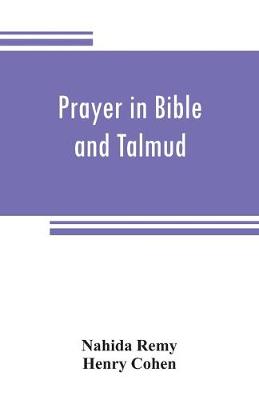 Book cover for Prayer in Bible and Talmud