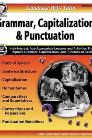 Cover of Language Arts Tutor: Grammar, Capitalization, and Punctuation, Grades 4 - 8