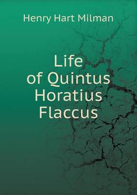Book cover for Life of Quintus Horatius Flaccus