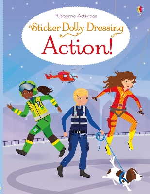 Book cover for Sticker Dolly Dressing Action!