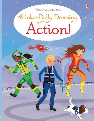 Book cover for Sticker Dolly Dressing Action!