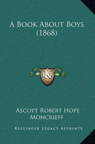 Cover of A Book about Boys (1868)