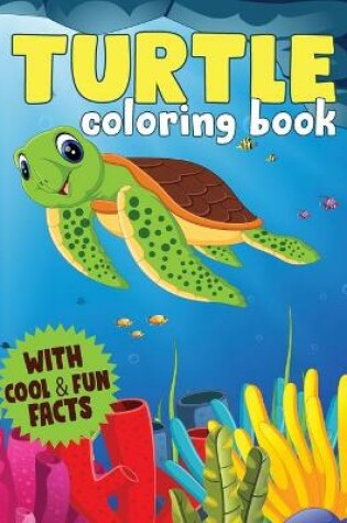 Cover of Turtle Coloring Book