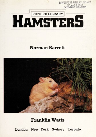 Book cover for Hamsters