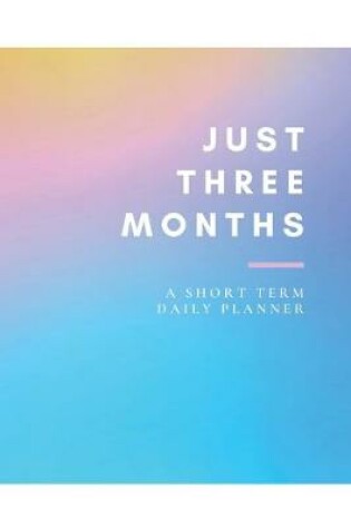 Cover of Just Three Months