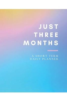 Book cover for Just Three Months