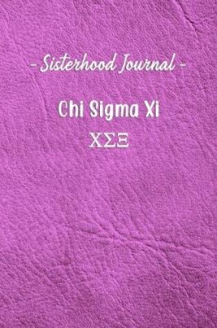 Cover of Sisterhood Journal Chi Sigma Xi