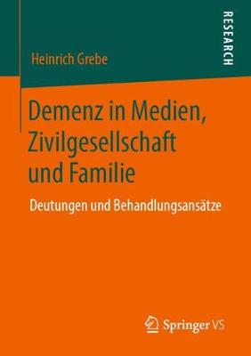 Book cover for Demenz in Medien, Zivilgesellschaft Und Familie