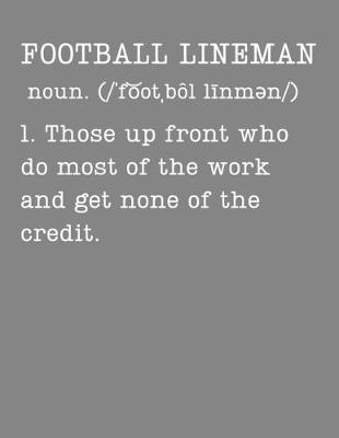 Book cover for Football Lineman