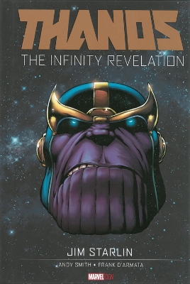 Book cover for Thanos: The Infinity Revelation