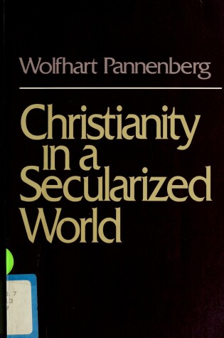 Cover of Christianity in a Secularized World