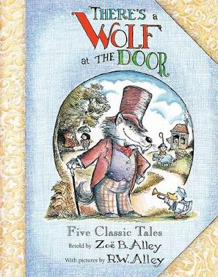 Book cover for There's a Wolf at the Door