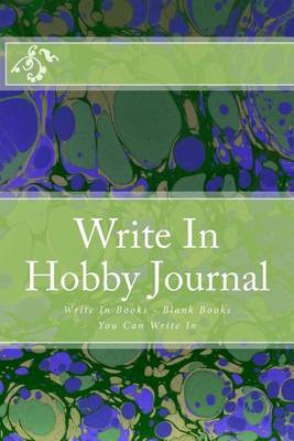 Book cover for Write In Hobby Journal