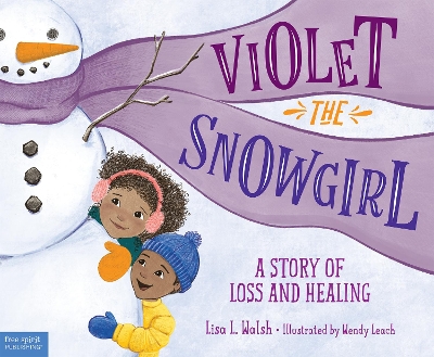 Book cover for Violet the Snowgirl