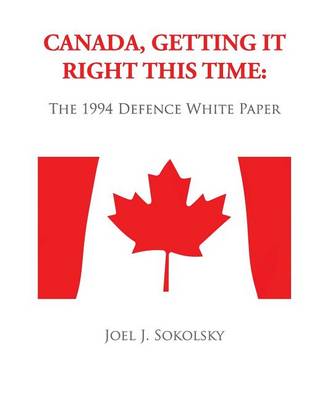 Book cover for Canada, Getting it Right This Time