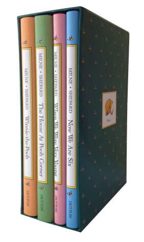 Book cover for Pooh Library original 4-volume set