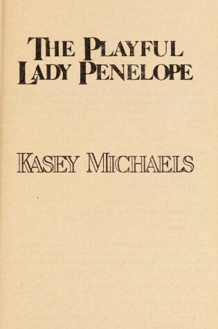 Cover of The Playful Lady Penelope
