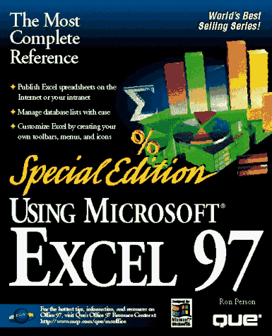 Cover of Using Excel 97 Special Edition