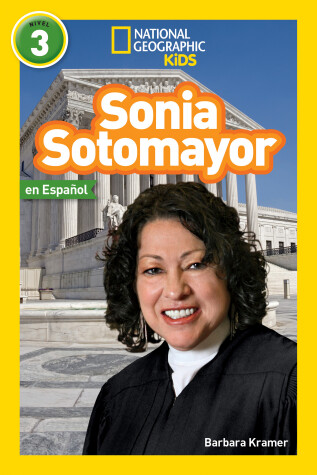 Book cover for National Geographic Readers: Sonia Sotomayor (L3, Spanish)