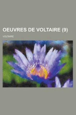 Cover of Oeuvres de Voltaire (9 )