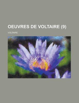 Book cover for Oeuvres de Voltaire (9 )