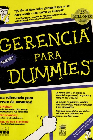 Cover of The Gerencia Para Dummies