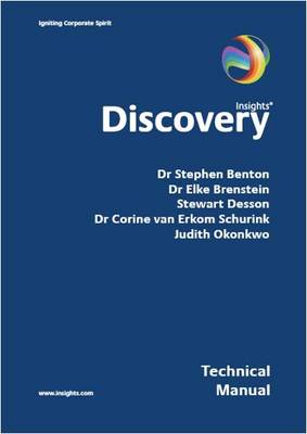 Book cover for Insights Discovery Preference Evaluator Technical Manual