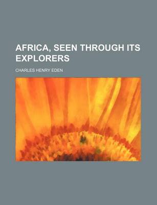 Book cover for Africa, Seen Through Its Explorers