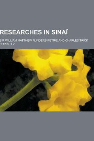 Cover of Researches in Sinai