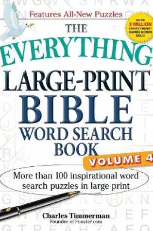 Cover of The Everything Large-Print Bible Word Search Book, Volume 4