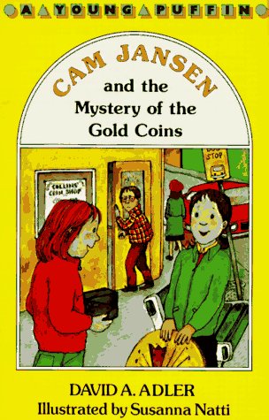 Book cover for Adler & Natti : CAM Jansen and Mystery of Gold Coins