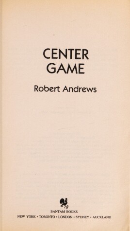 Book cover for Center Game