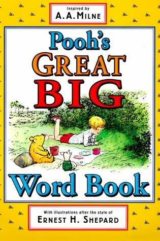 Cover of Pooh's Great Big Word Book