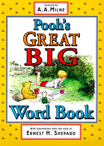 Cover of Pooh's Great Big Word Book