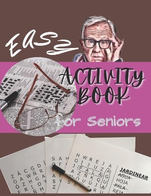 Book cover for Easy Activity Book For Seniors