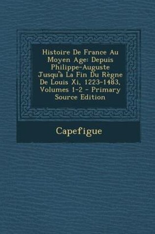 Cover of Histoire de France Au Moyen Age