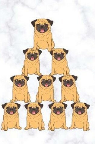 Cover of Pug Protected Gift Notebook for Pug Dog Lover, Ruled Line Journal