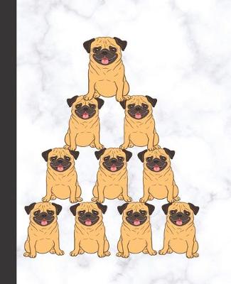 Book cover for Pug Protected Gift Notebook for Pug Dog Lover, Ruled Line Journal